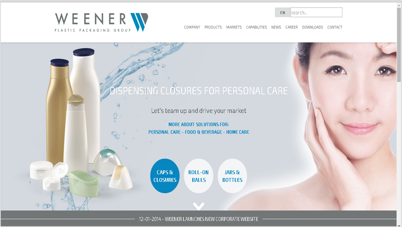 New Weener website